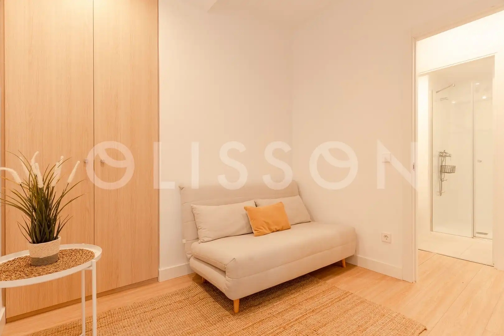 Bedroom of Flat for sale in Madrid  with Air Conditioner, Heating and Furnished