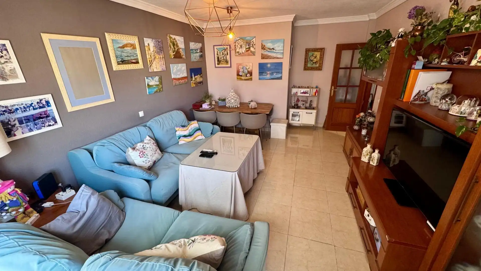 Living room of Flat for sale in Rincón de la Victoria  with Air Conditioner and Storage room