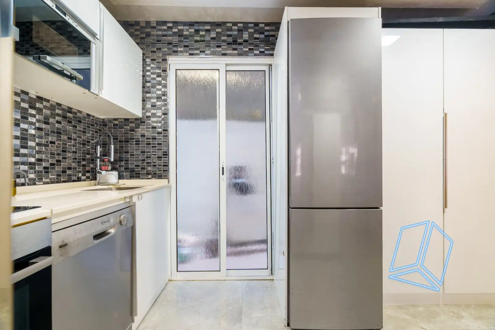 Cocina de Planta baja en venta en Barcelona con Amueblado y Horno