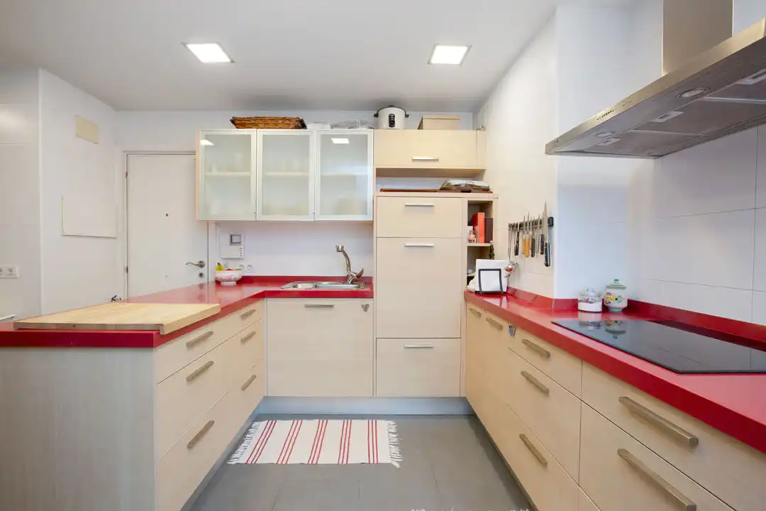 Cocina de Piso en venta en Getxo  con Calefacción, Trastero y Amueblado