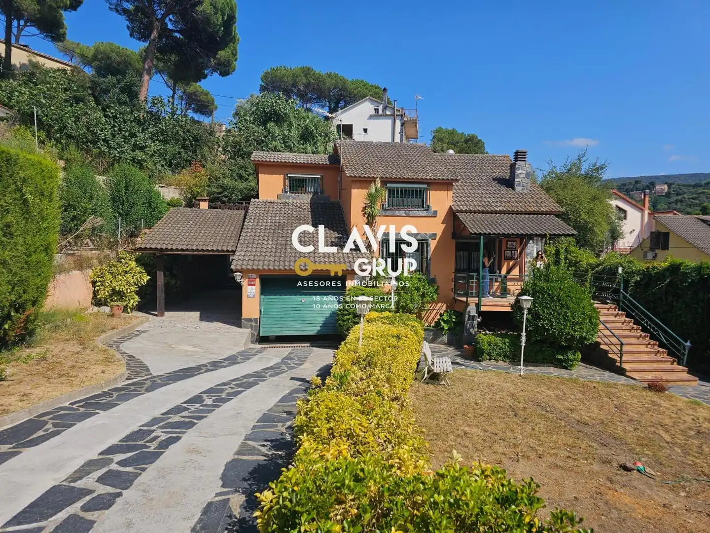 Casa amb terrassa en venda a Santa Maria de Palautordera