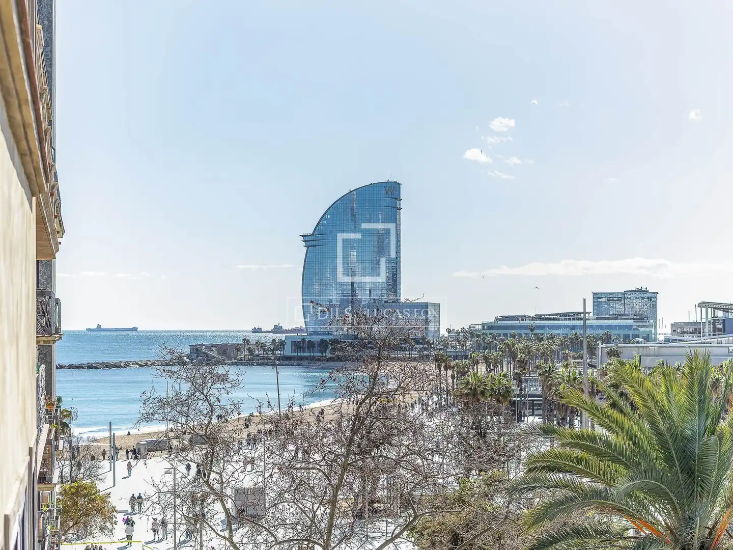 Exterior view of Attic for sale in Barcelona  with Air Conditioner, Parquet flooring and Terrace