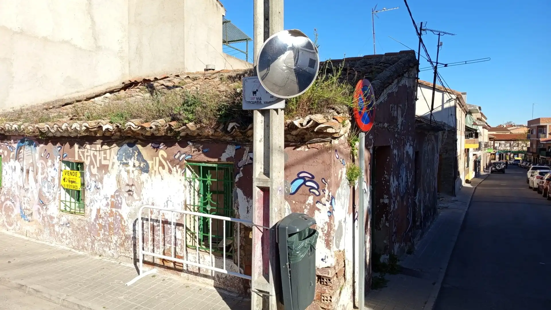 Vista exterior de Casa o xalet en venda en El Álamo