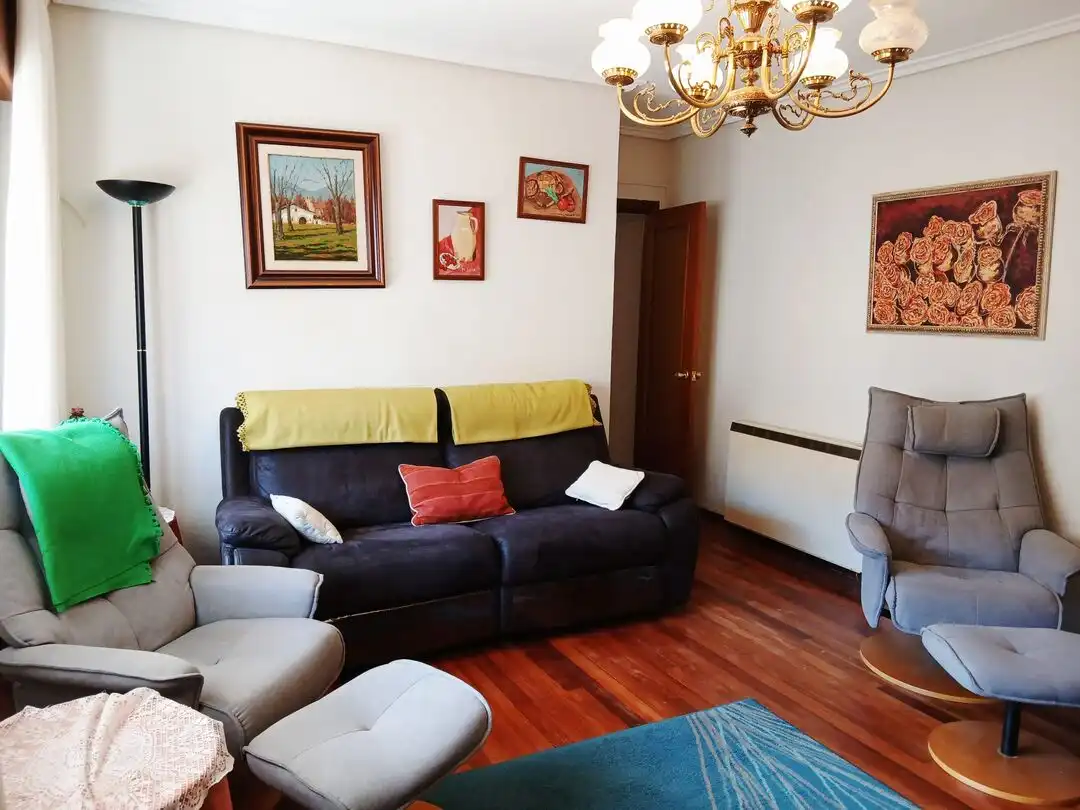Sala de estar de Piso en venta en Ezcaray con Calefacción