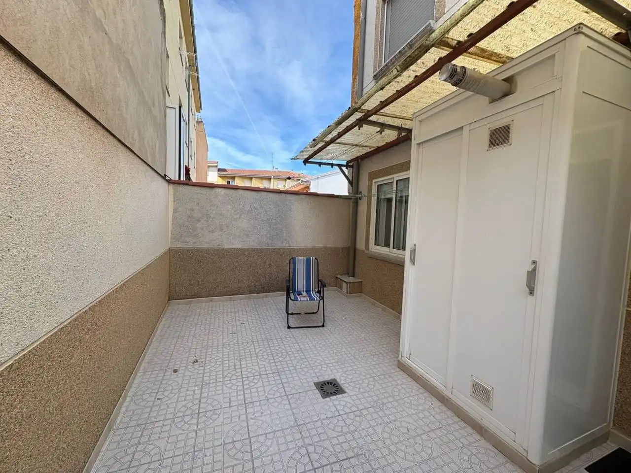 Terraza de Piso en venta en Ciudad Rodrigo con Calefacción, Trastero y Amueblado