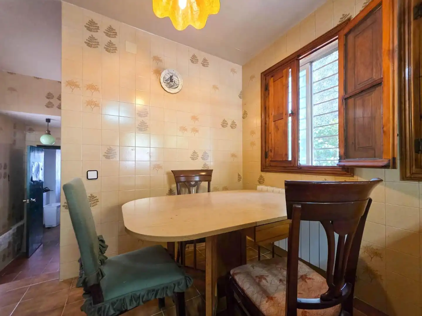 Dining room of Flat for share in El Casar