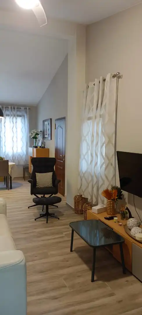 Sala de estar de Casa o chalet en venta en Benimarfull con Jardín privado, Terraza y Trastero