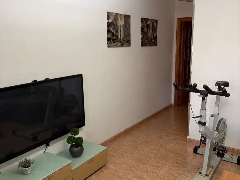 Sala d'estar de Casa o xalet en venda en El Ejido amb Aire condicionat, Jardí privat i Terrassa