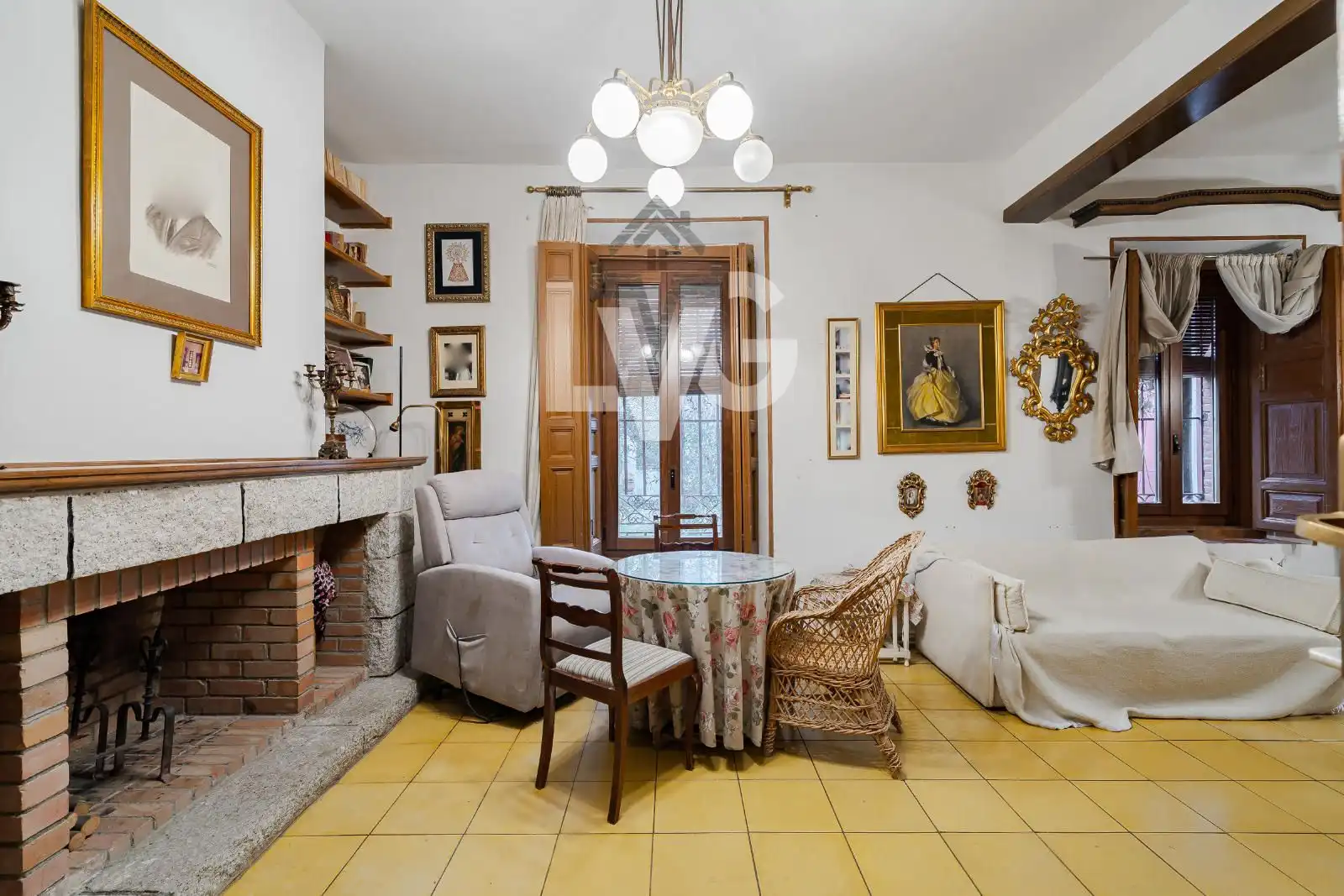 Wohnzimmer von Haus oder Chalet zum Verkauf in Valdetorres de Jarama mit Heizung, Privatgarten und Terrasse