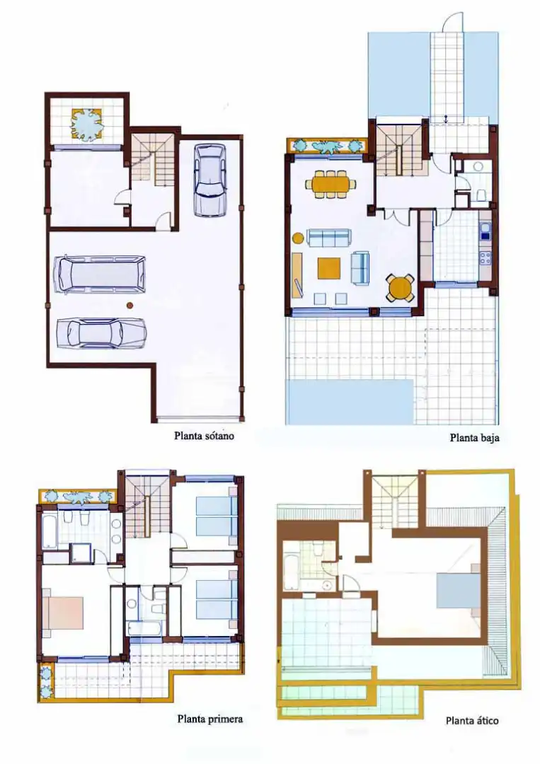 Detached homes for rent in La Moraleja  with Air Conditioner, Heating and Private garden