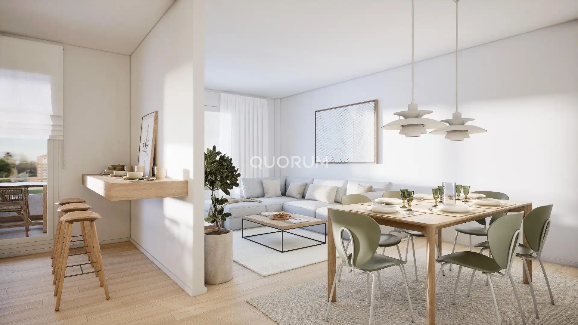 Sala de estar de Piso en venta en Bilbao  con Calefacción, Terraza y Trastero