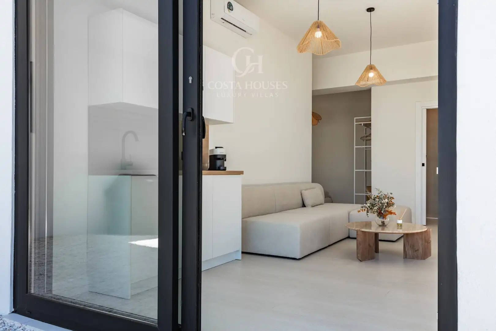 Living room of Houses for sale in Jávea / Xàbia  with Air Conditioner, Heating and Private garden