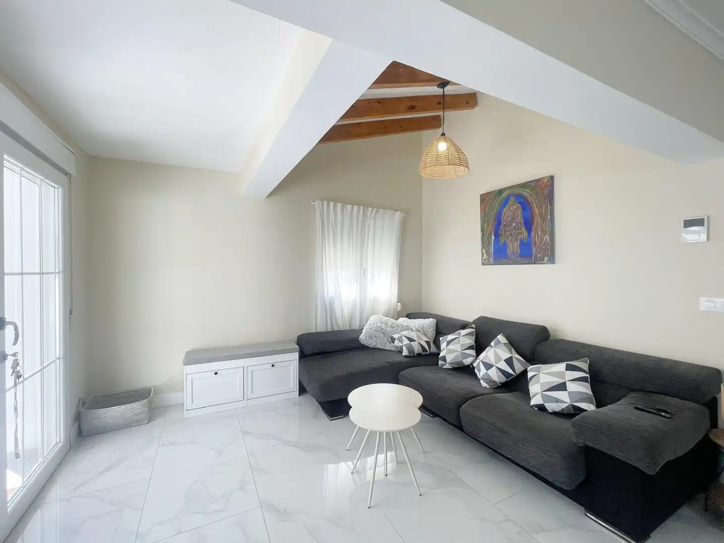 Living room of Houses for rent in Dénia  with Air Conditioner, Heating and Private garden