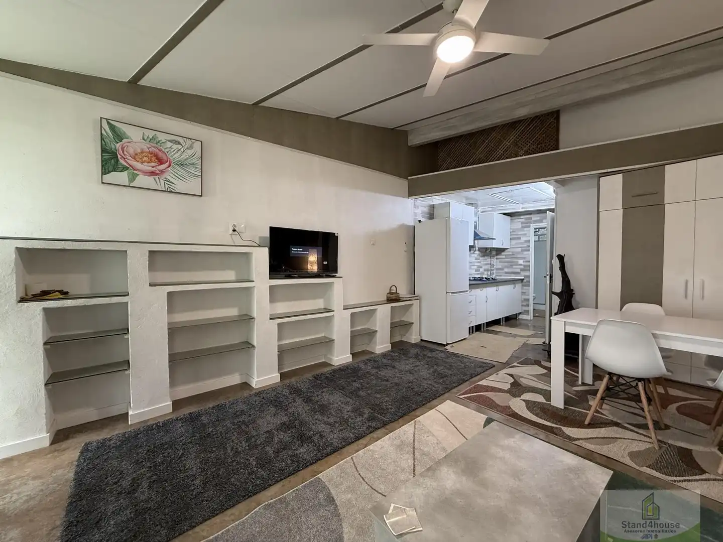 Wohnzimmer von Wohnung zum Verkauf in Calañas mit Heizung, Abstellraum und Möbliert