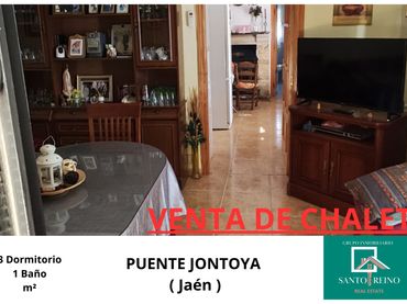 Casa rústica amb jardí en venda a Puente Jontoya - Puente de la Sierra - El Arroyo