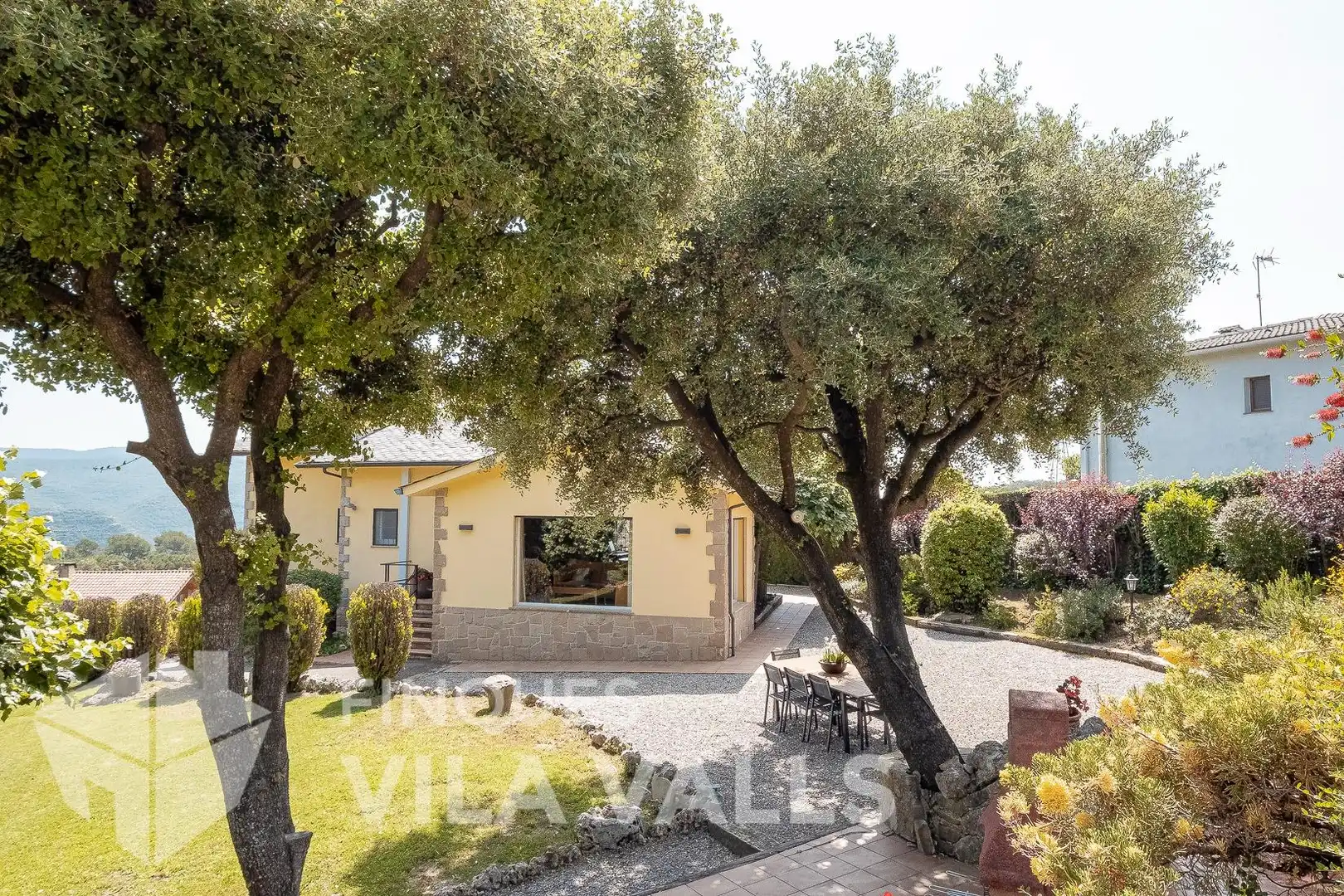 Vista exterior de Casa o xalet en venda en Sant Quirze Safaja amb Aire condicionat