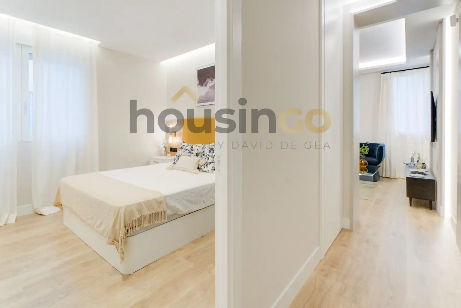 Habitación de Piso de alquiler en Madrid con Aire acondicionado, Calefacción y Amueblado