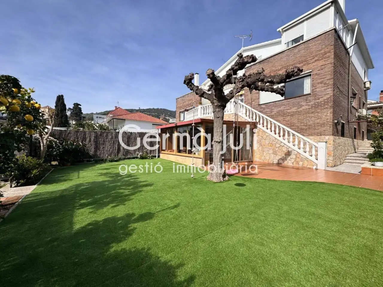 Garden of Houses for sale in Badalona  with Heating, Private garden and Terrace