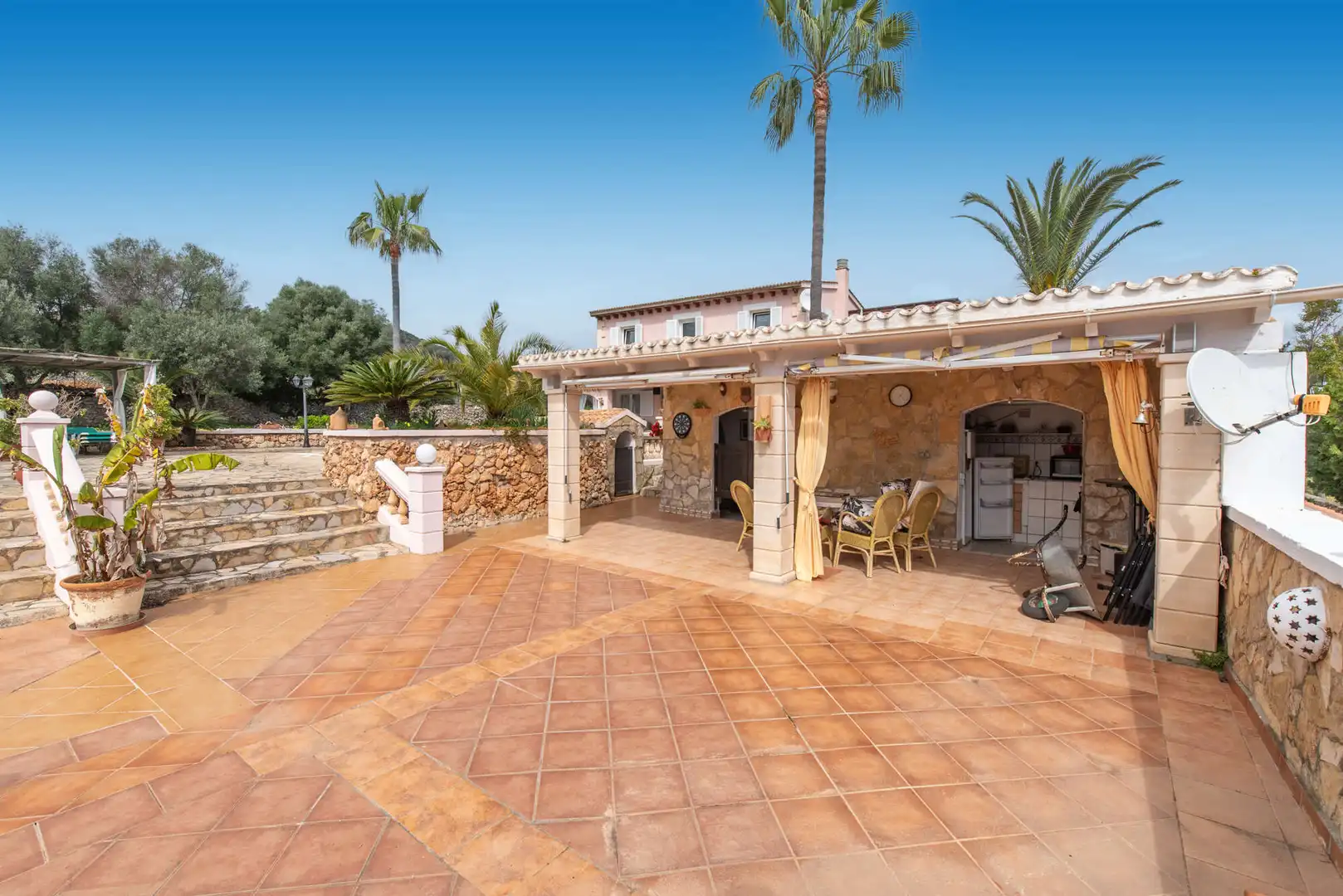 Garten von Country house zum Verkauf in Manacor mit Klimaanlage, Heizung und Terrasse