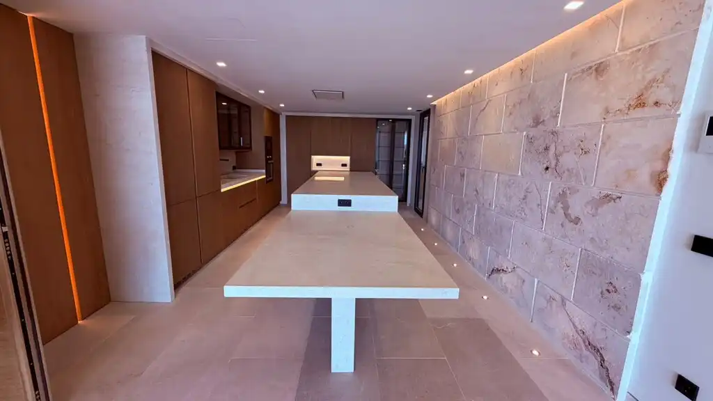 Cocina de Planta baja de alquiler en Calvià con Aire acondicionado, Calefacción y Terraza