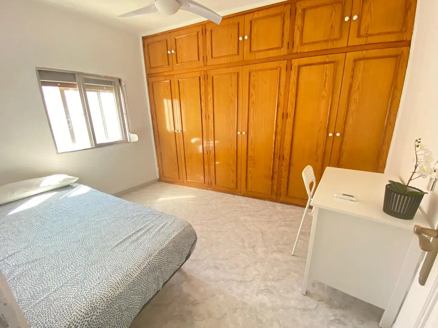 Bedroom of Attic for rent in Madrid  with Heating, Terrace and Furnished