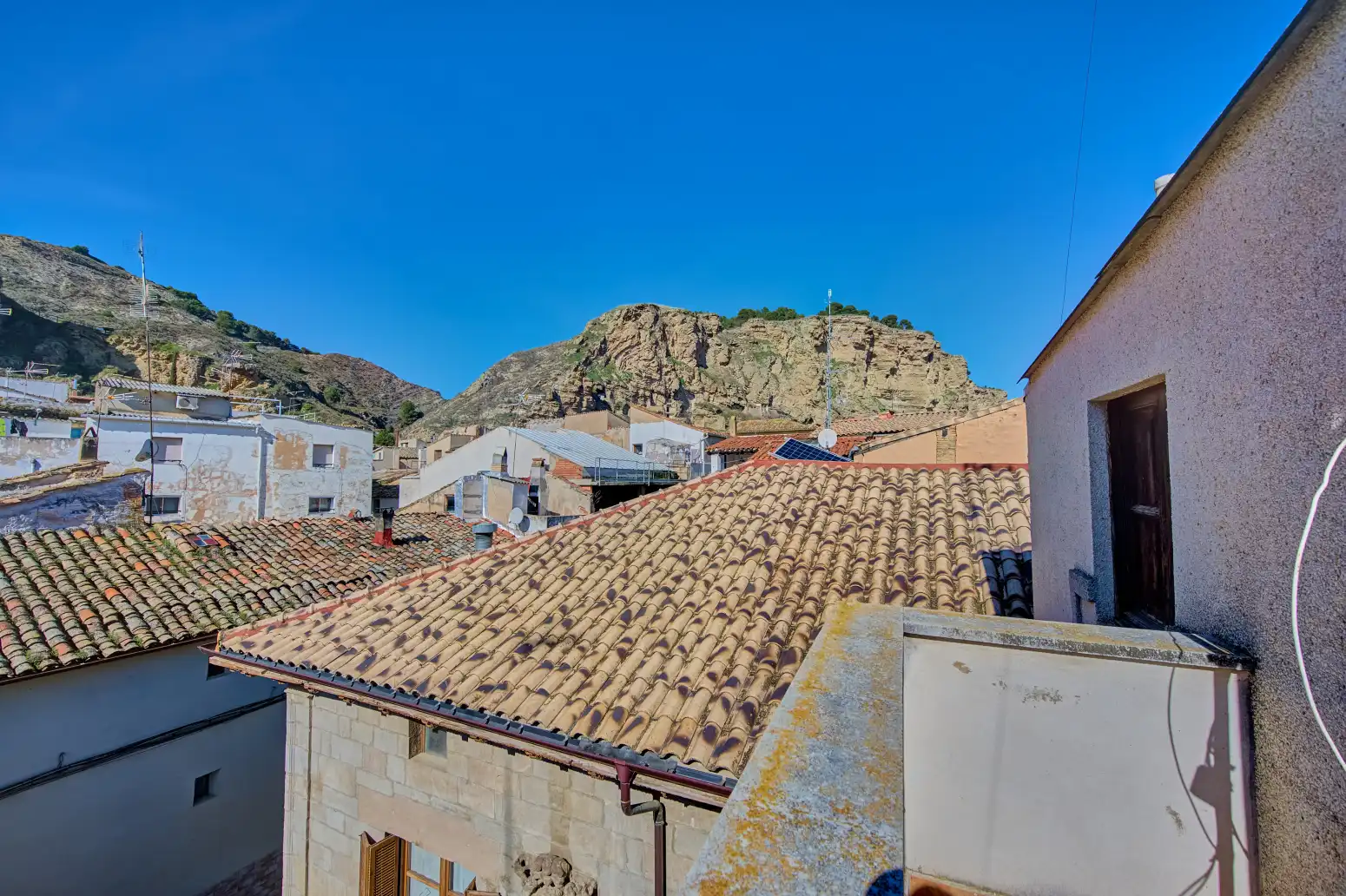 Vista exterior de Casa o chalet en venta en Falces con Calefacción, Parquet y Terraza