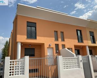 Exterior view of Single-family semi-detached for sale in El Verger  with Air Conditioner, Terrace and Balcony