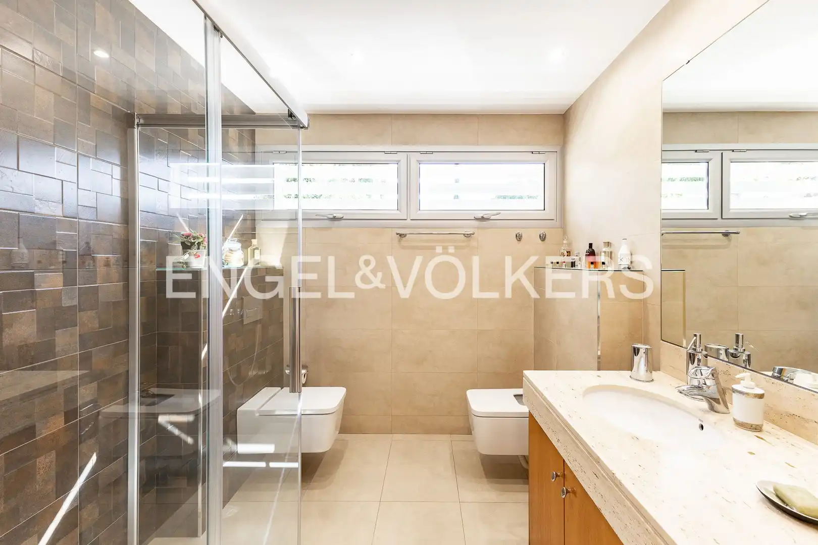 Bathroom of Houses for rent in Cabrera de Mar  with Air Conditioner, Heating and Parquet flooring