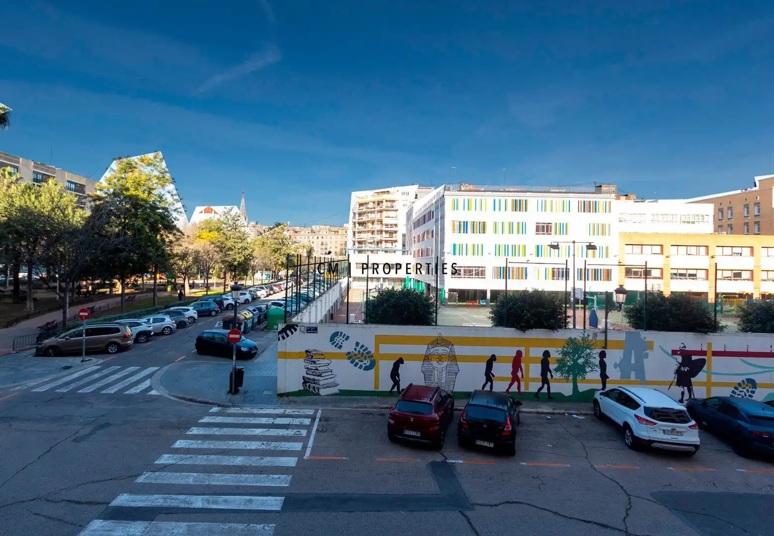 Exterior view of Flat for sale in Valencia  with Air Conditioner, Heating and Parquet flooring