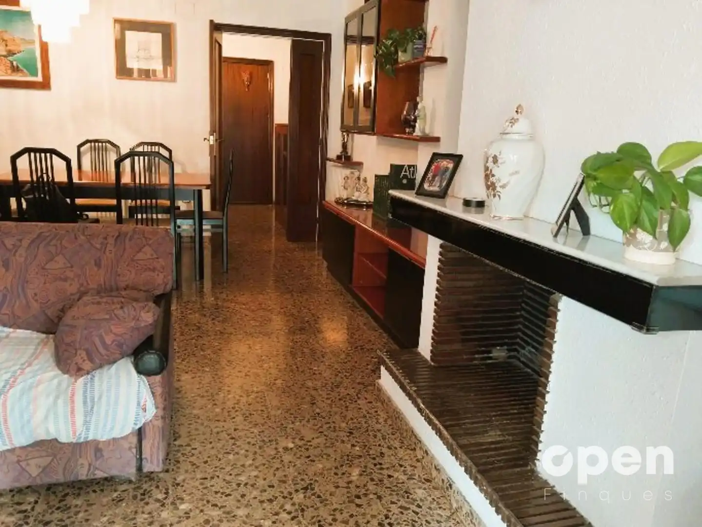Sala de estar de Piso en venta en Terrassa con Calefacción, Terraza y Balcón