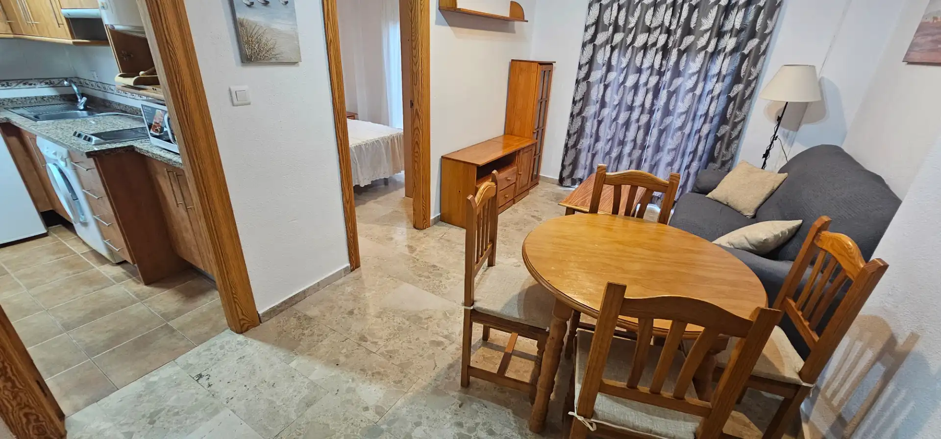 Dining room of Flat for rent in Maracena  with Air Conditioner, Furnished and Washing machine