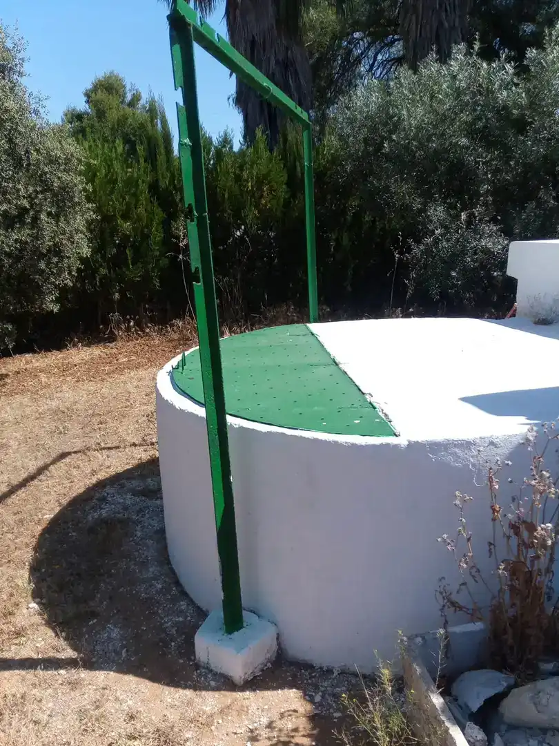 Jardín de Finca rústica en venta en Utrera con Aire acondicionado, Piscina y Amueblado