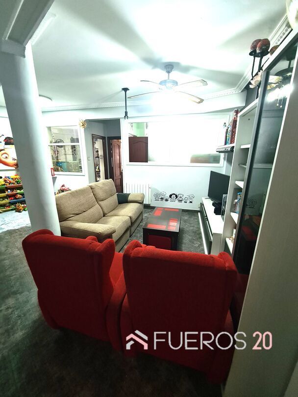 Wohnzimmer von Wohnung zum Verkauf in Barakaldo  mit Heizung und Möbliert