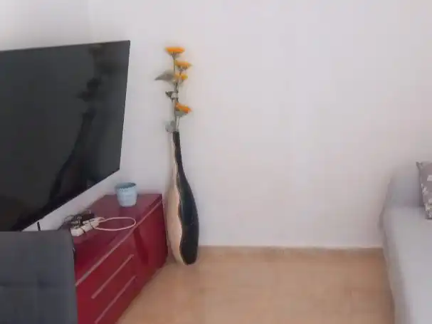 Sala de estar de Piso para compartir en Mazarrón con Aire acondicionado, Calefacción y Jardín privado