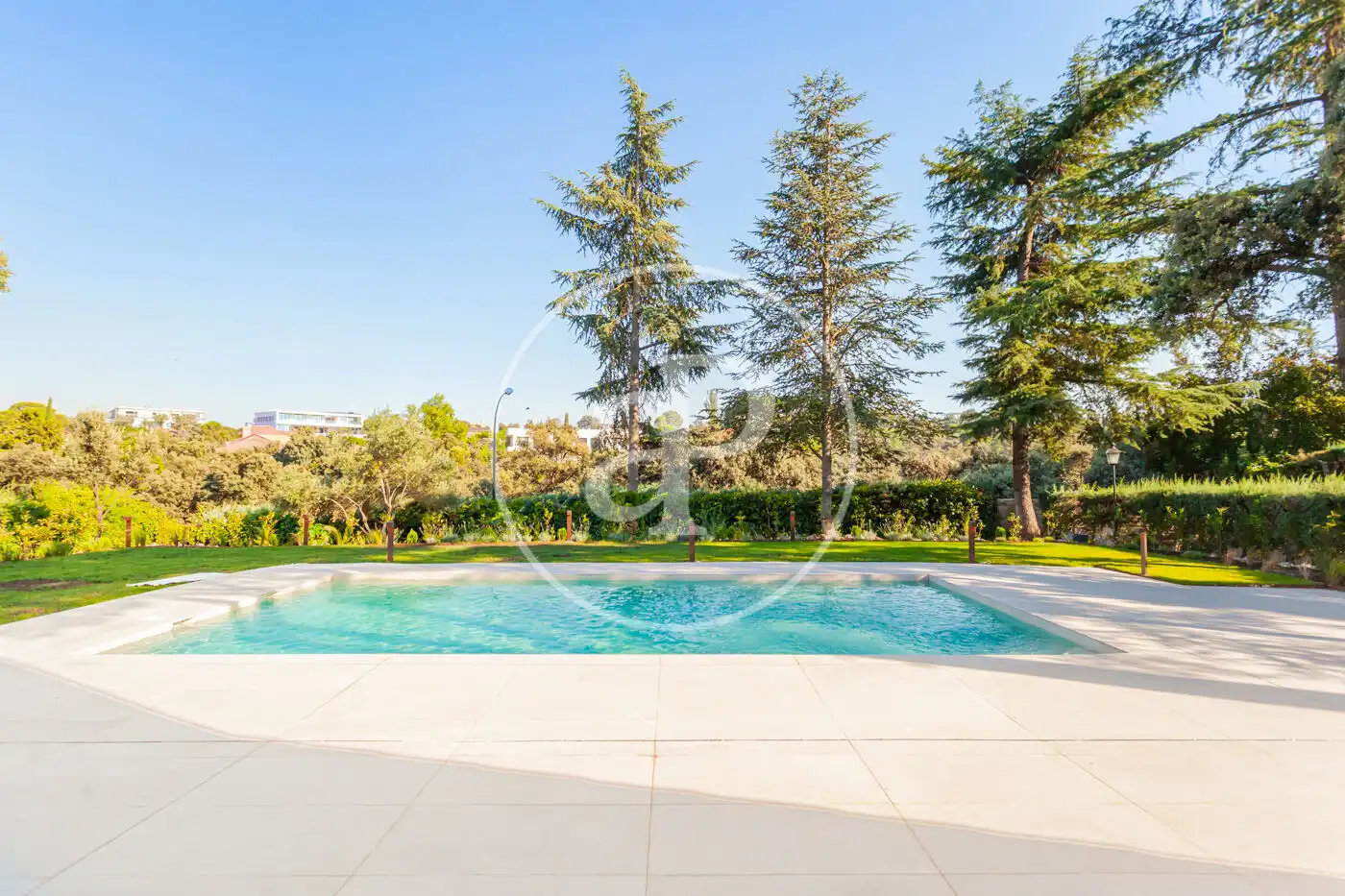 Piscina de Casa o xalet en venda en Ciudalcampo amb Aire condicionat, Calefacció i Jardí privat