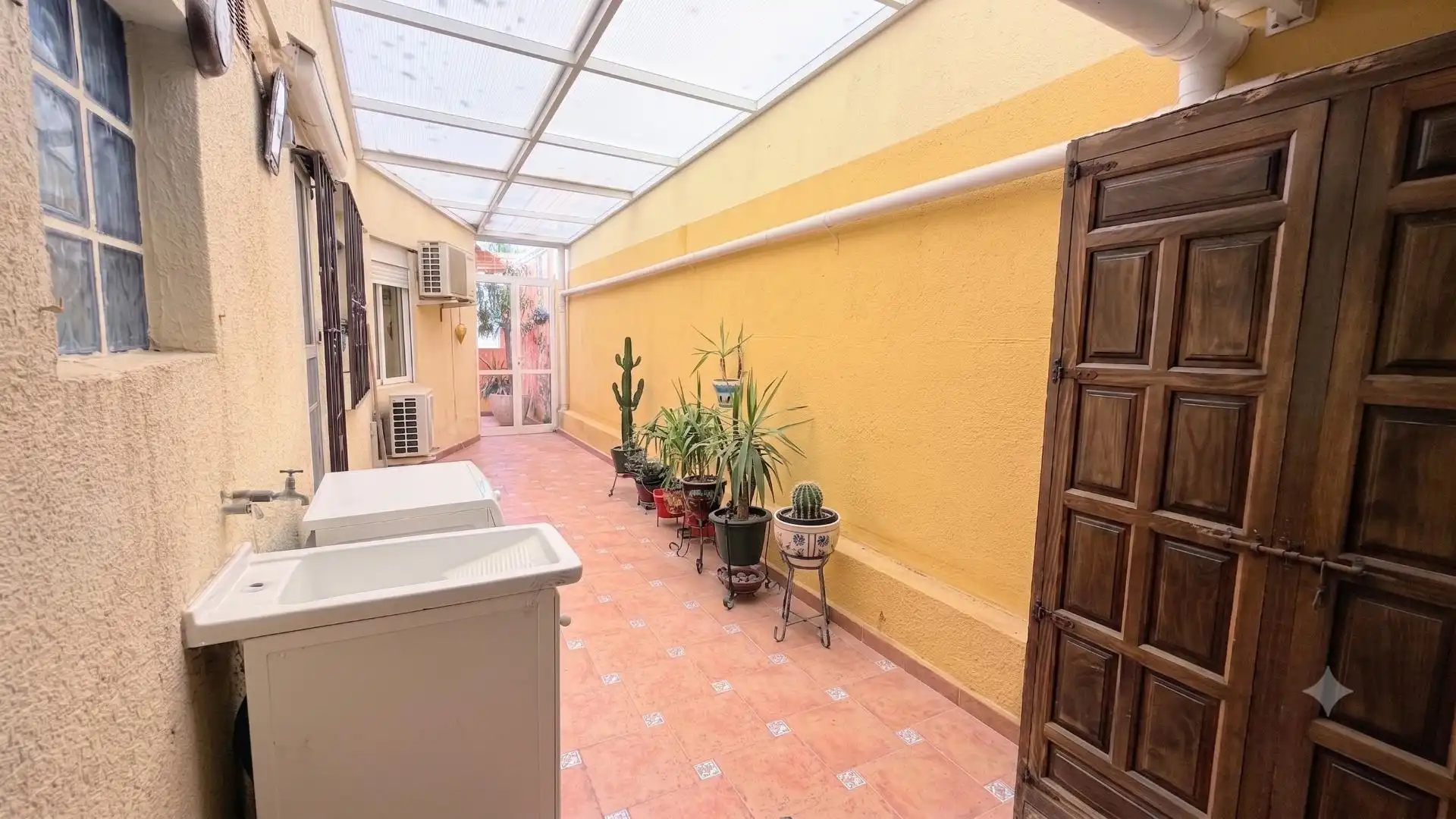 Terrasse von Wohnung zum Verkauf in Torremolinos mit Klimaanlage, Heizung und Privatgarten