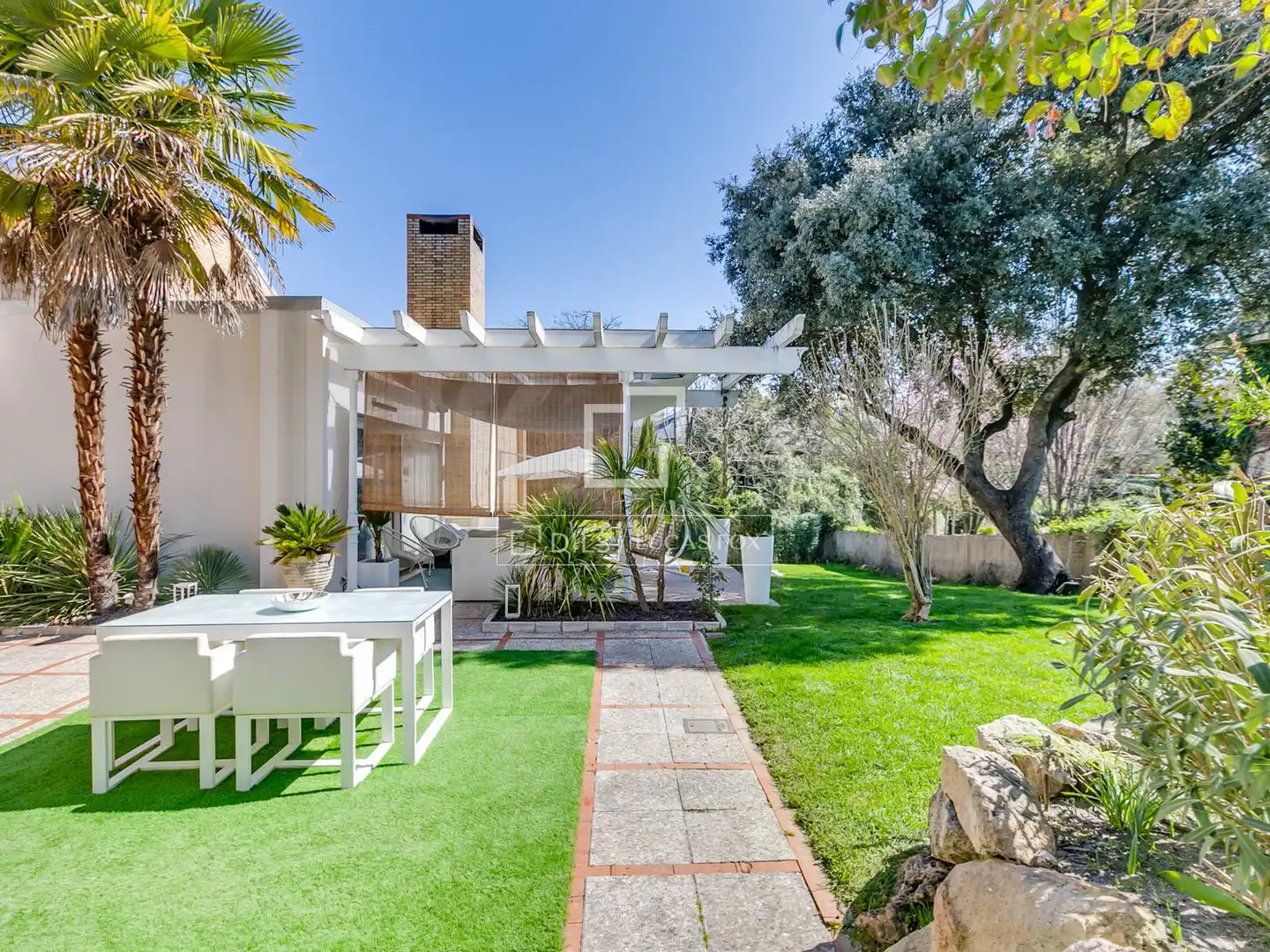 Terraza de Casa o chalet en venta en Algete con Aire acondicionado, Jardín privado y Parquet