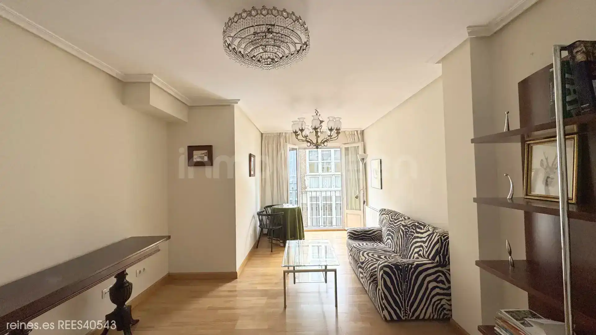 Living room of Flat for sale in Reinosa  with Heating, Terrace and Furnished