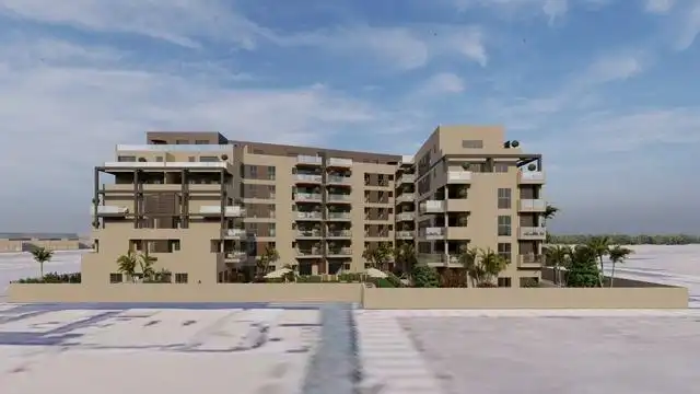 Exterior view of Flat for sale in Roquetas de Mar  with Terrace and Community pool