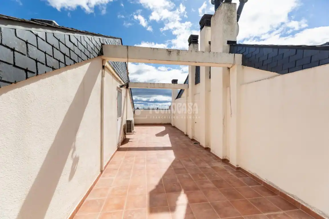 Terraza de Casa adosada en venta en Torrelodones con Calefacción, Jardín privado y Terraza