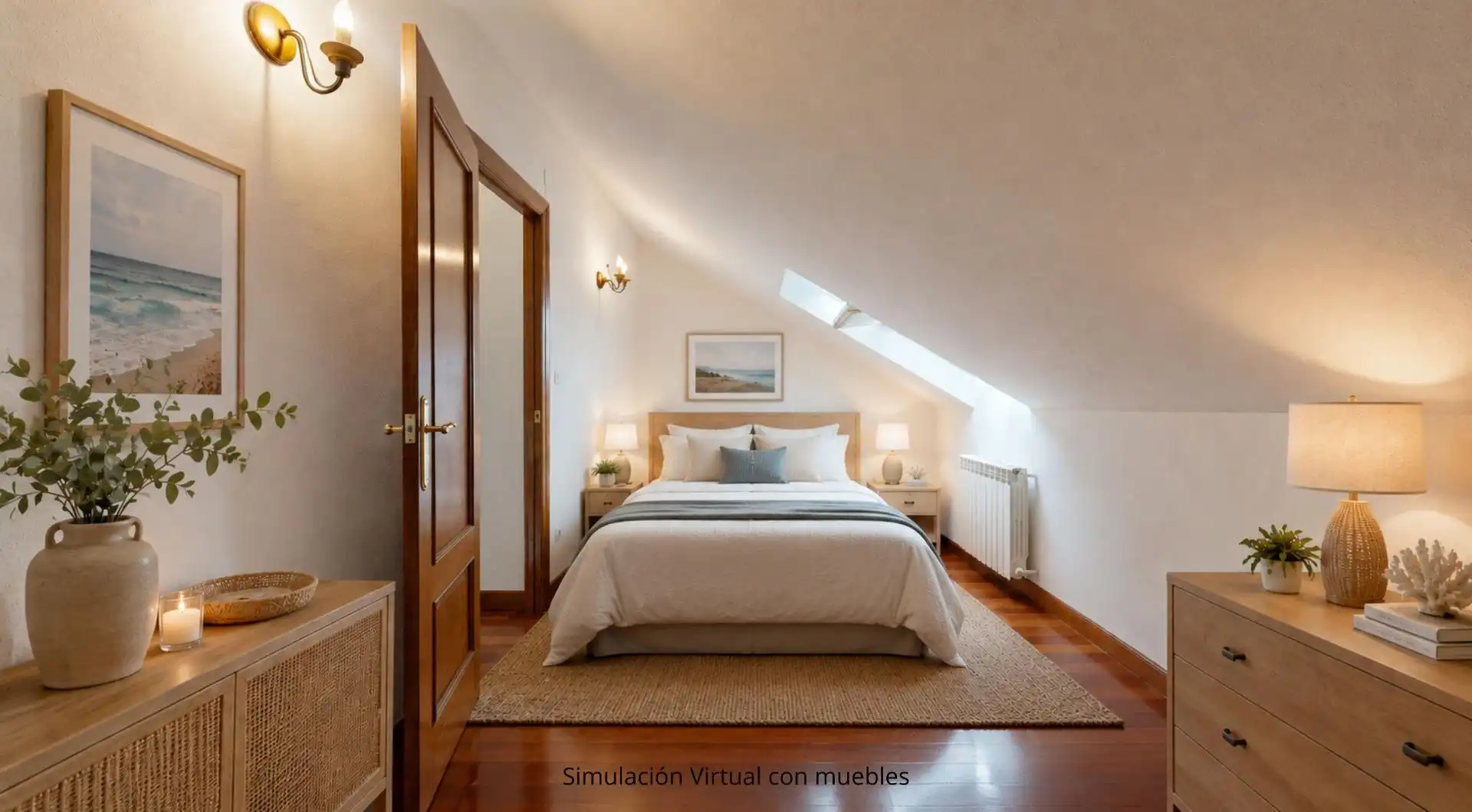 Habitación de Casa adosada en venta en Bárcena de Cicero con Calefacción, Jardín privado y Terraza