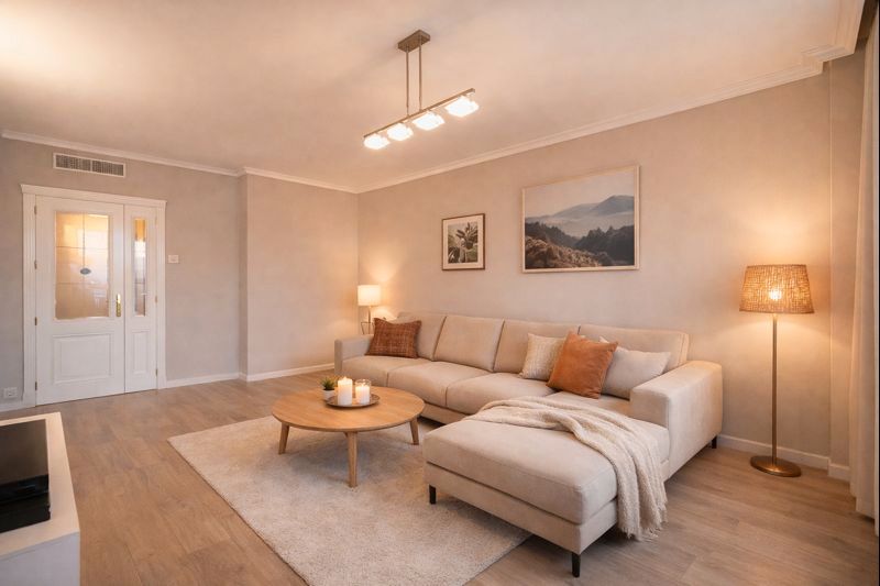 Living room of Flat for sale in  Madrid Capital  with Air Conditioner, Heating and Terrace