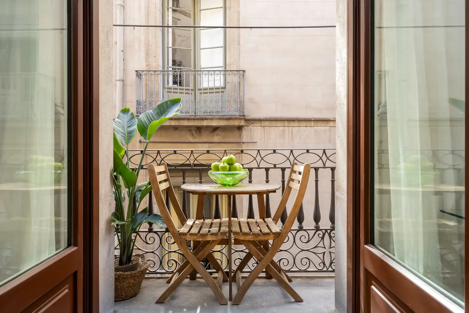 Terrassa de Apartament de lloguer en Barcelona amb Aire condicionat, Calefacció i Parquet