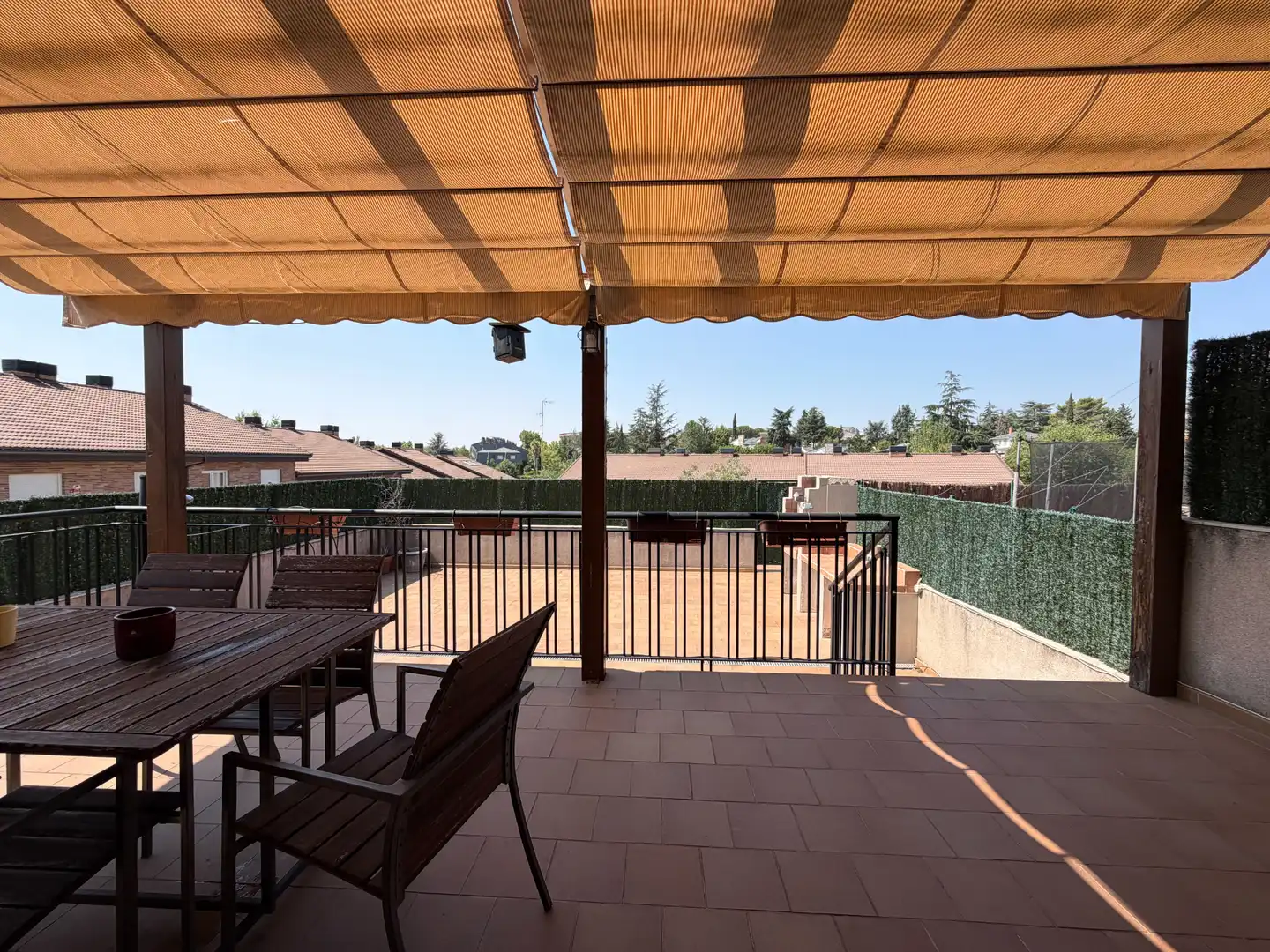 Terraza de Casa o chalet en venta en Colmenar Viejo con Calefacción, Jardín privado y Terraza