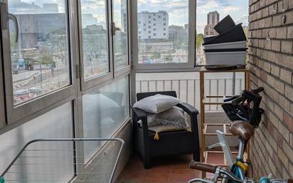 Balcony of Flat for sale in  Barcelona Capital  with Air Conditioner, Terrace and Balcony