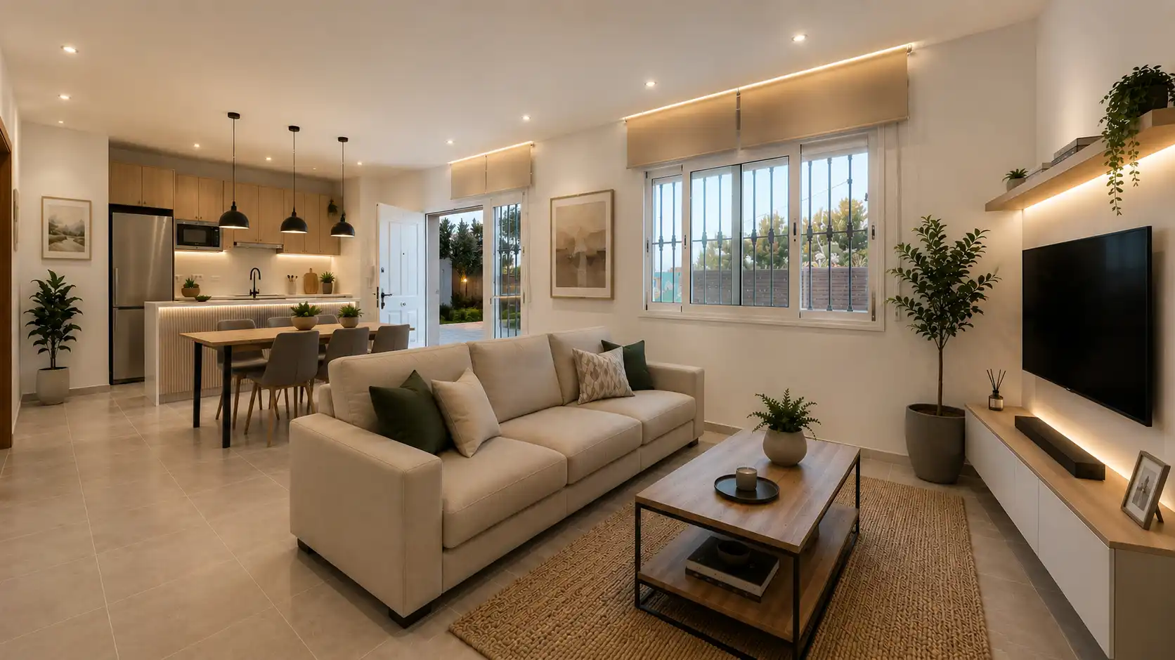 Living room of Houses for sale in Aiguamúrcia  with Private garden, Furnished and Oven