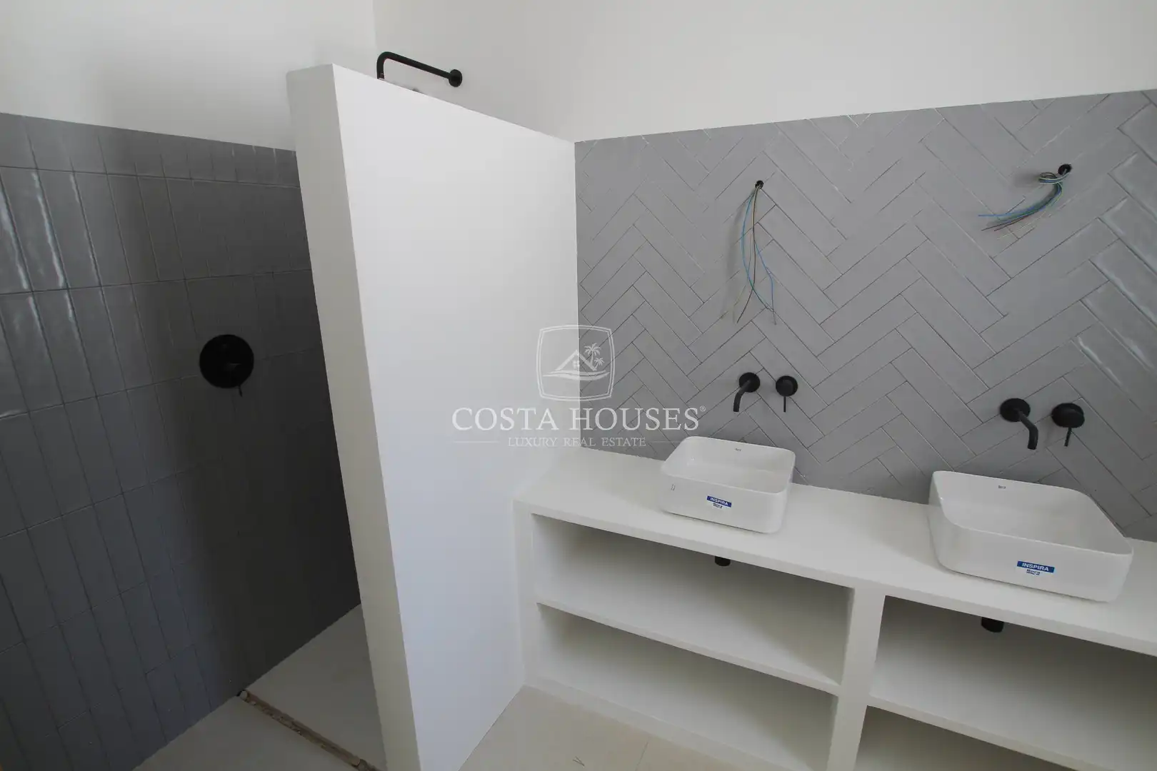 Bany de Casa o xalet en venda en Moraira amb Aire condicionat, Jardí privat i Terrassa