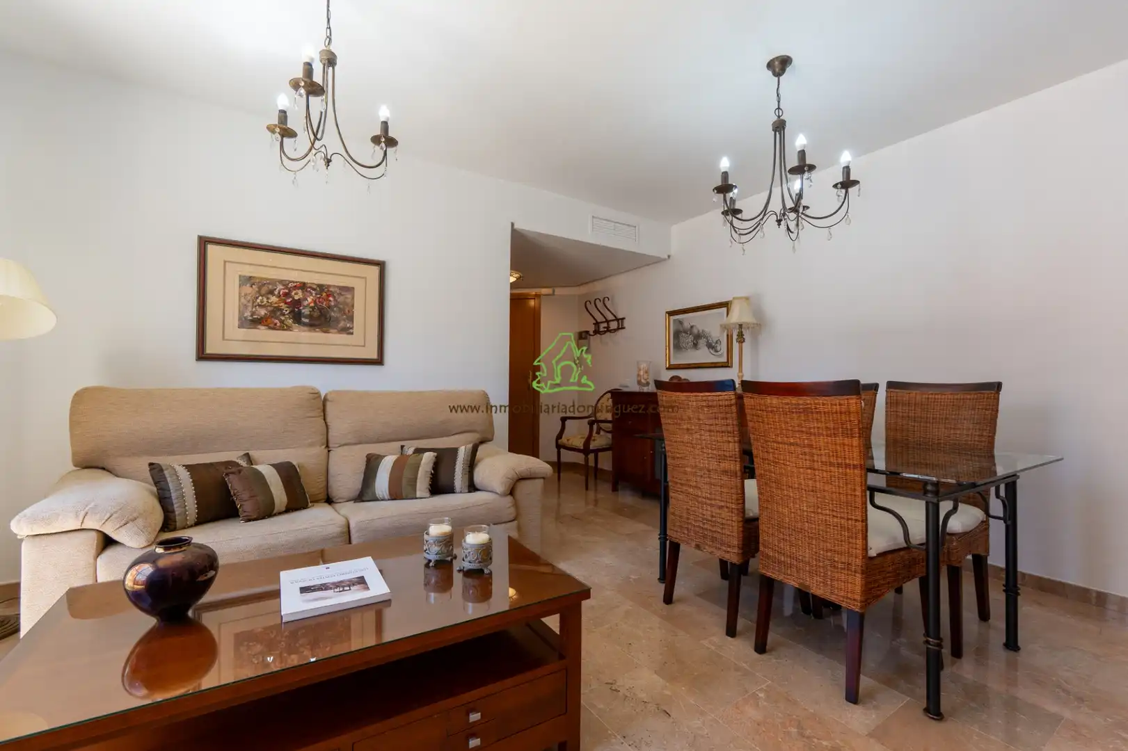 Living room of Apartments for sale in Murcia  with Air Conditioner, Storage room and Furnished