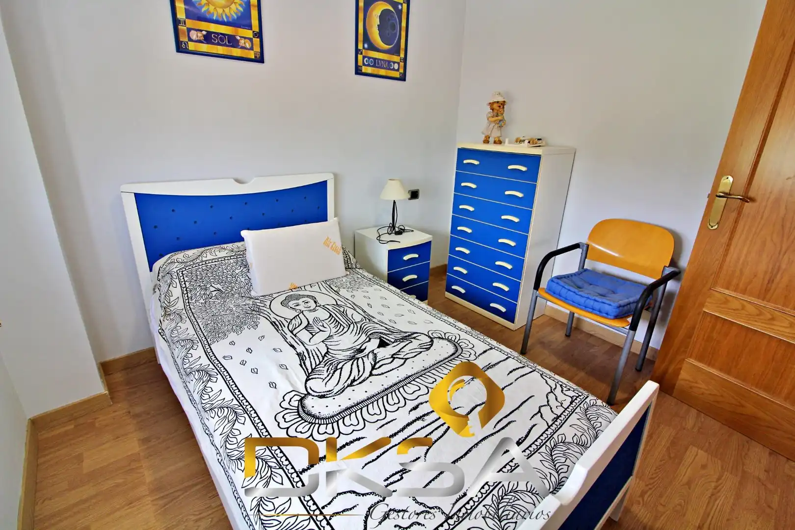 Bedroom of Houses for sale in Castellón de la Plana / Castelló de la Plana  with Air Conditioner, Heating and Private garden