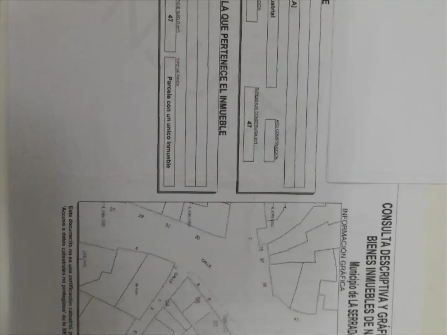 Casa adosada en venta en La Serrada